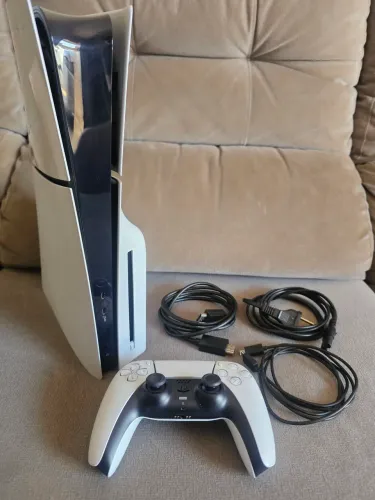 PS5 SLIM C LEITOR DE DISCO COMPLETO
