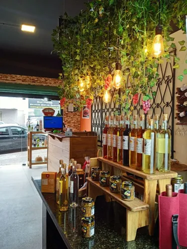 Loja de gastronomia italiana congelada e presentes