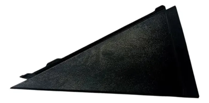Friso Lateral Porta Traseira Esquerda Hyundai I30 2014 2015 Preto