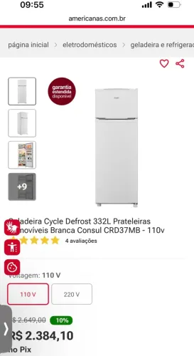 Geladeira NOVISSÍMA
