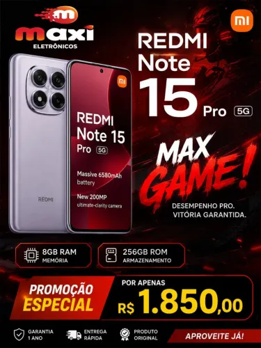 Redmi note 15 pro 8 ram 256 rom