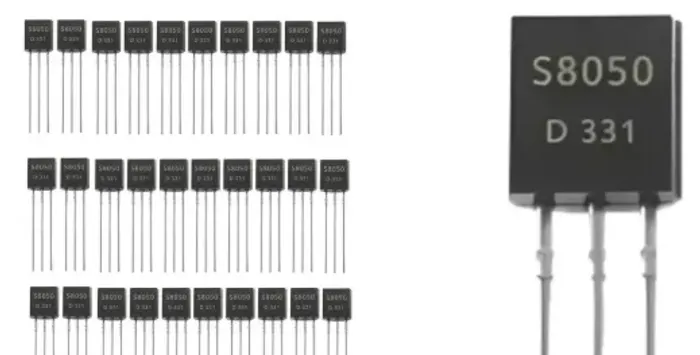 Transistor S8050 = 2sc8050 S 8050 = C 8050 - Novo