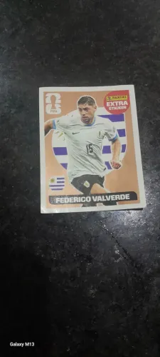Figurinha extra valverde bronze 2026