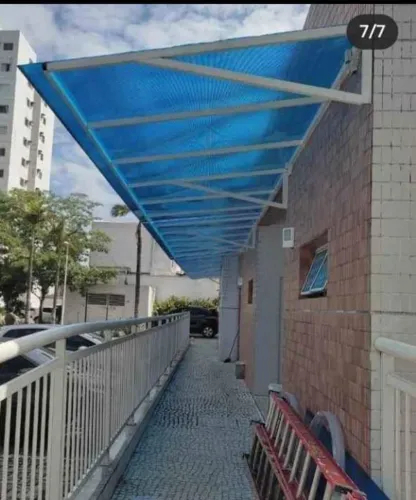 Cobertura de policarbonato