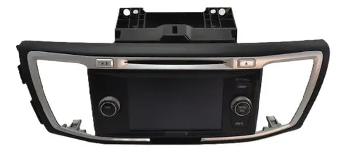 Tela Multimidia Painel C/moldura Accord 2013 Original Preto/cinza