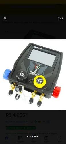 Manifold digital master cool spartan de 4 vias 