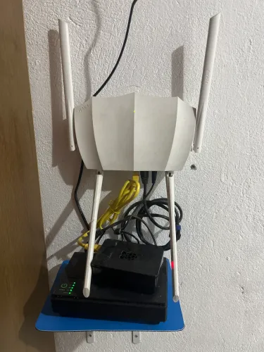 Roteador, repetidor, acess point tenda 4 antenas cm 5g