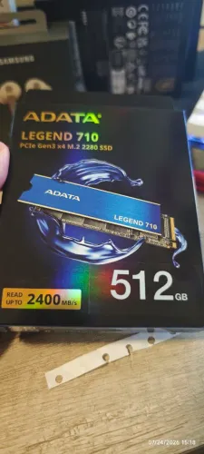 Ssd nvme adata legend 710 512gb novo lacrado