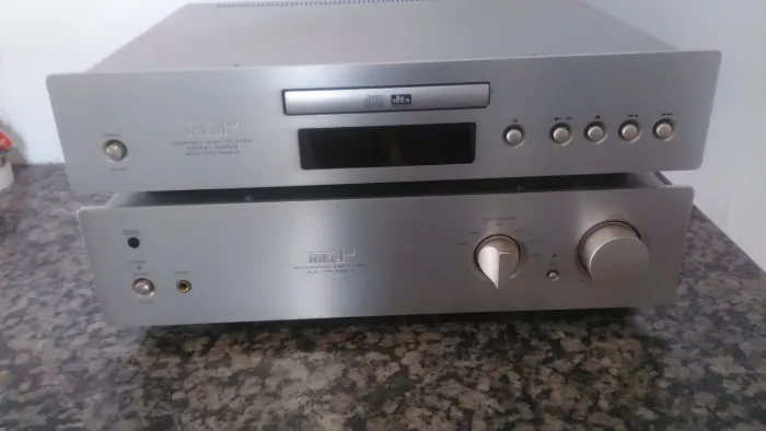 Amplificador e cd player inkell sherwood