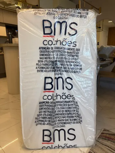 Colchão para berço 130x70cm BMS novo