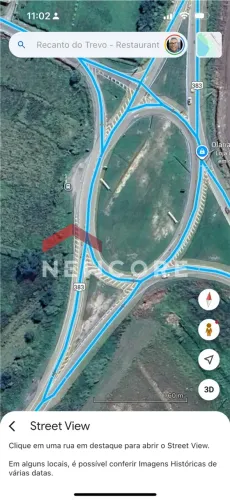 Lote em file de Area Pontecializada A Empreendedorismo Turistico, Com 600 Mts de Frente Pa