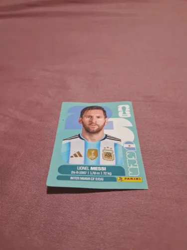 Figurinha Lionel Messi panini copa 2026