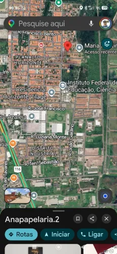 Vende se um lote de terra 7x25. Quitado.