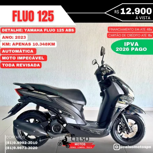 Fluo 125 2023 c/10.000km 100% automatica