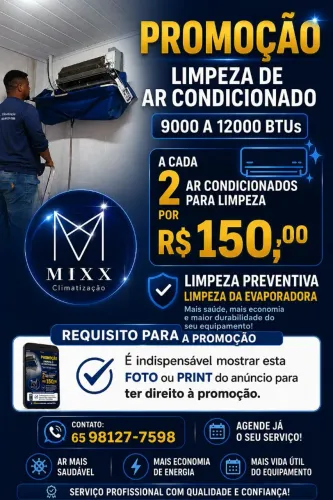 Limpeza de Ar condicionado 