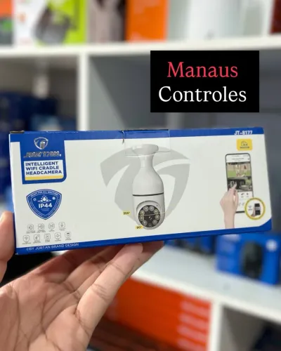 Câmera de Segurança Estilo Lâmpada Wi-Fi 2.4GHz