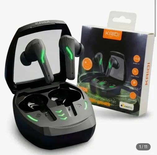 Fone de ouvido Kaidi KD-776 Bluetooth 5.3 