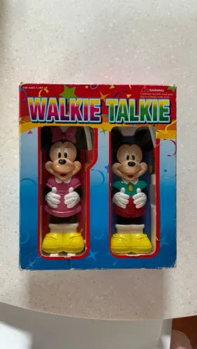 Walkie Talkie Mickey e Miney Vintage