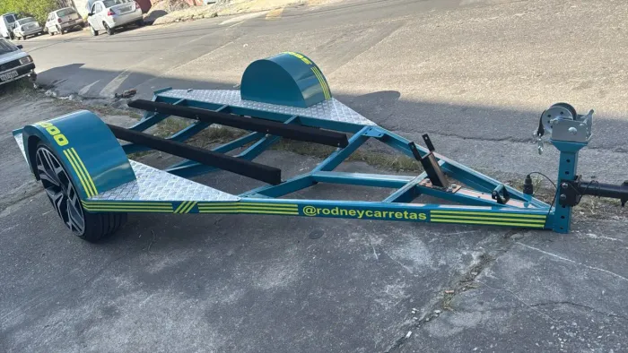 Carretinha de jet-ski rebaixada personalizada 