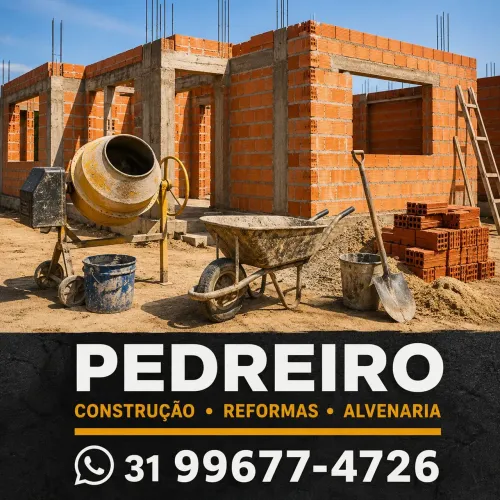 Pedreiro Rápido disponível 