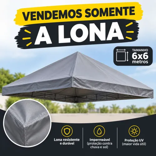 LONA 6x6 SEMINOVA SUPER RESISTENTE E DURÁVEL!