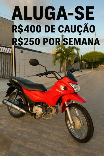 Locação/Aluguel moto pop110i 2022