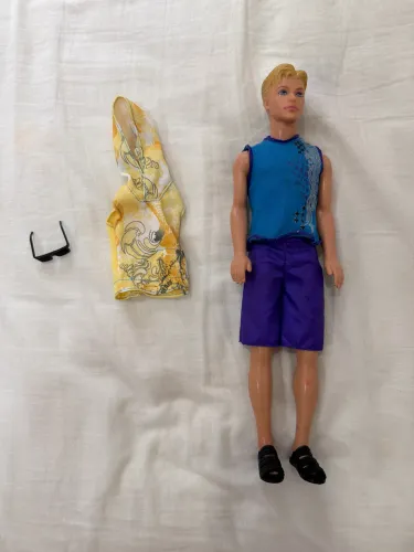 Ken Vida de sereia Barbie com acessórios extras