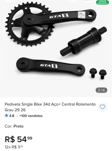 VENDO KIT PEDIVELA NOVO!!