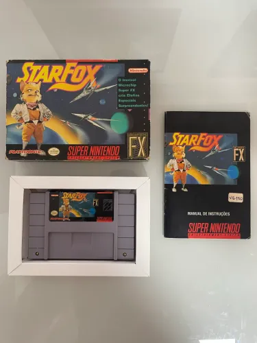 Starfox Playtronic Completo Super Nintendo