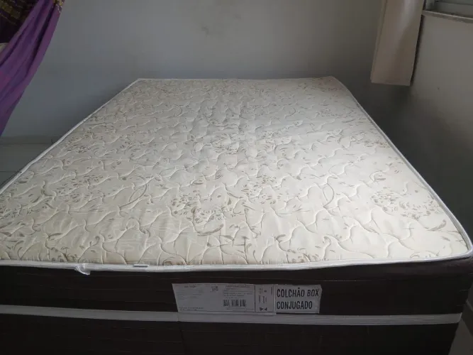 Cama box conjugada pouco messes de uso em perfeito estado 380 valor negociável