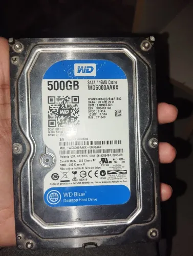 HD WD BLUE 500gb