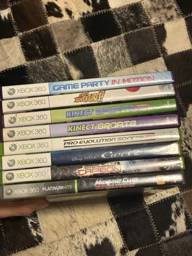 Lote 8 jogos originais Xbox 360