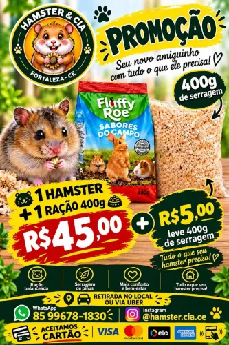 Hamster + Ração