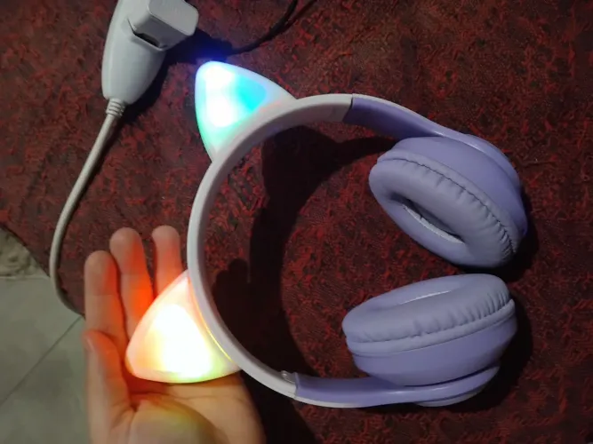 Vendo fone de ouvido Bluetooth Meiming na cor lilás