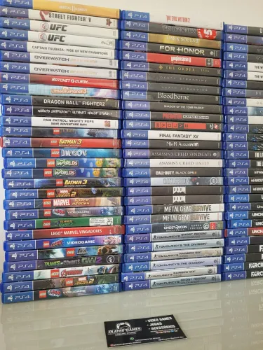 Jogos Originais Playstation 4 - Diversos Títulos (Aceito Cartão)