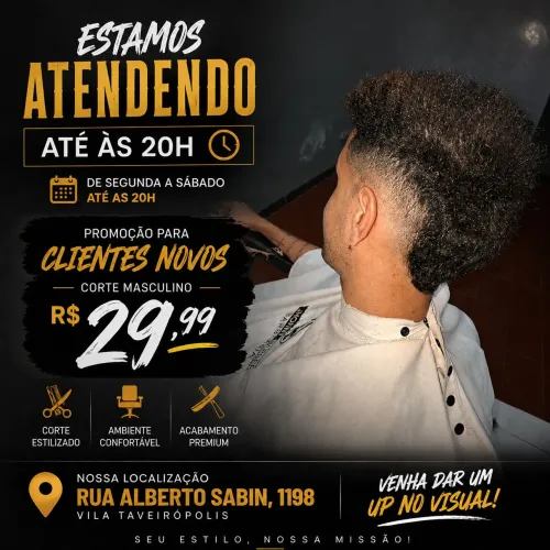 Venha dar um trato no visual