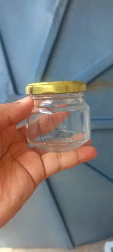 Pote de vidro estilo papinha 