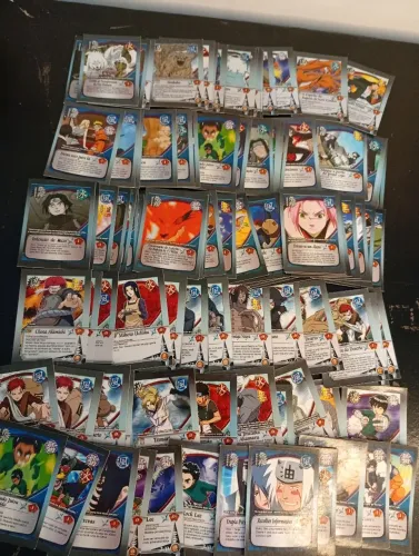 Lote de cartinhas Naruto da época