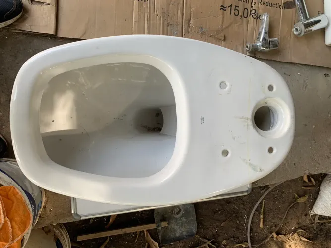 Vaso sanitário decá com caixa acoplada