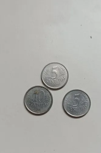 Moedas antigas colecionável