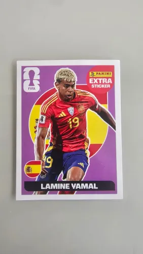 Figurinha extra da copa 2026