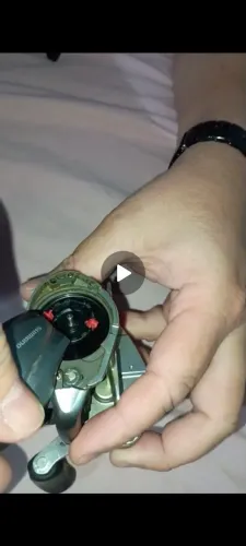 Carretilha Shimano curado 200hg semi nova