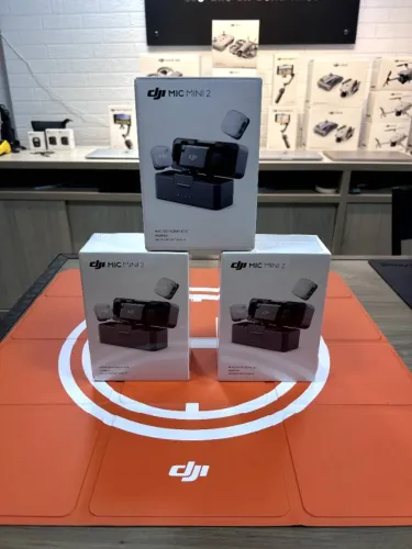 DJI Mic Mini 2 - Microfone Sem Fio com 2 Transmissores