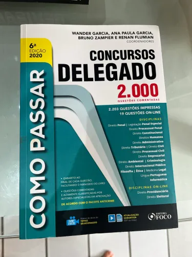 Concursos Delegado - Como Passar