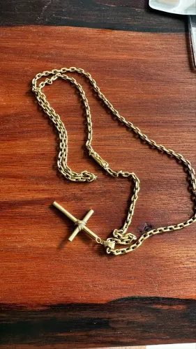 CORDÃO + PINGENTE OURO 18k
