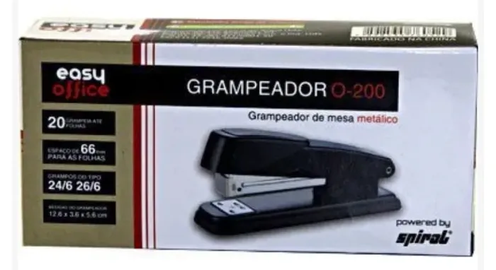Grampeador 26/06 20fl O-200fl Easy Office