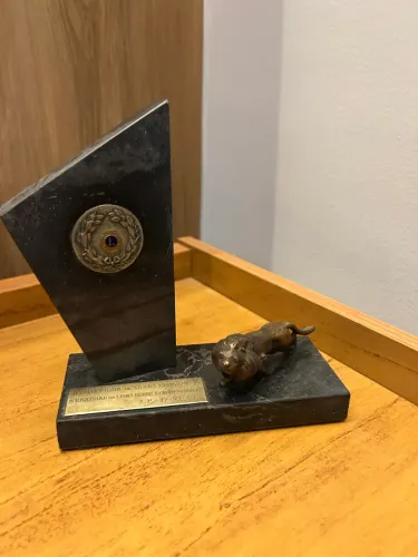 Lions club maçonaria Troféu em homenagem 