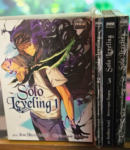 Coleção Mangá Solo Leveling (4 volumes) - NewPOP