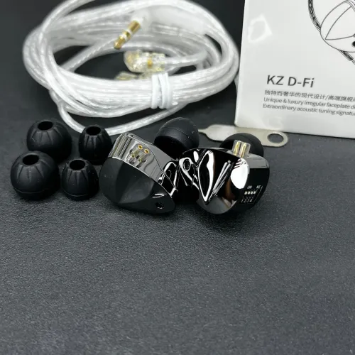 Fone de Ouvido KZ D-FI TUNING - Retorno de Palco Profissional, Versão Sem Mic