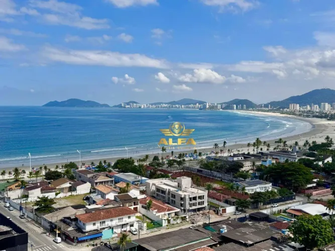 Apartamento com 2 dormitórios, varandas e lazer completo a 2 quadras do mar na Praia da En